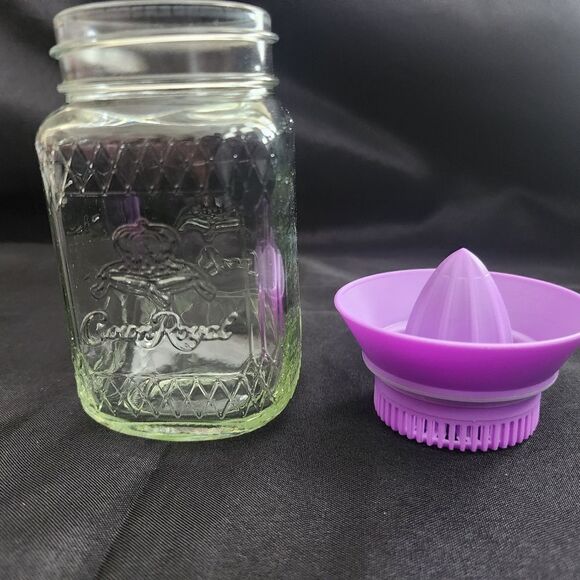 CROWN ROYAL 12 oz Mason Jar Juicer - Picture 1 of 9
